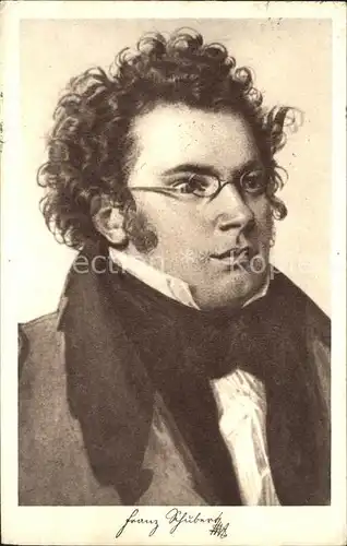 Schubert Franz  Kat. Persoenlichkeiten