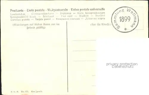 Schiller Friedrich Schtzengel Harfe Gedicht Karl Walleiser Sammlung Wollmann Karte 1899 Kat. Dichter