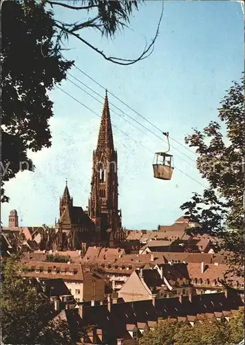 Seilbahn Schlossberg Muenster U. L. Frau Freiburg im Breisgau / Bahnen /