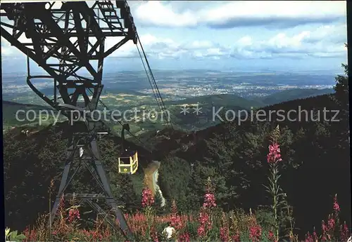 Seilbahn Schauinsland Schwarzwald  / Bahnen /