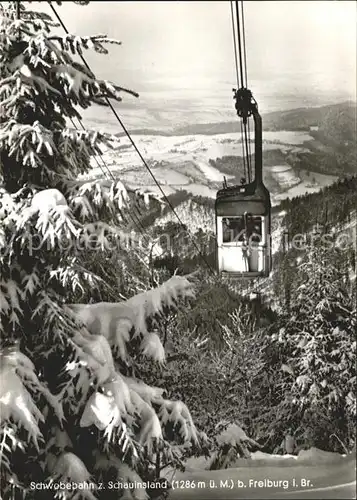 Seilbahn Schauinsland Freiburg im Breisgau / Bahnen /