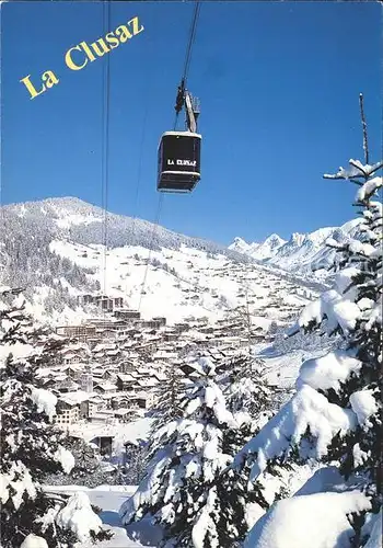 Seilbahn Beauregard La Clusaz  / Bahnen /