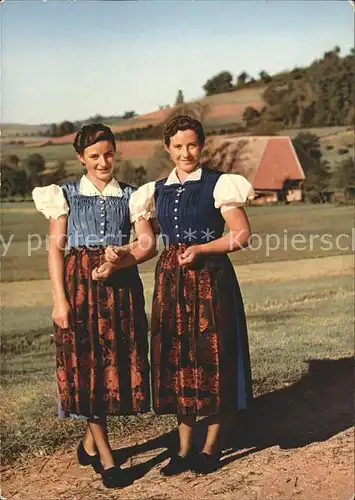 Trachten Schwarzwald Elztal  Kat. Trachten