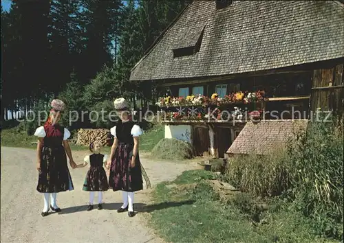 Trachten Schwarzwald Rankmuehle Sankt Maergen  Kat. Trachten