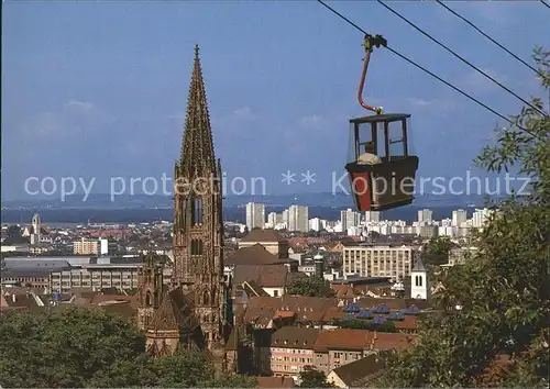 Seilbahn Schlossberg Freiburg im Breisgau Muenster U.L. Frau / Bahnen /