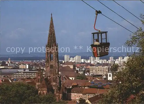 Seilbahn Schlossberg Freiburg im Breisgau Muenster U.L. Frau / Bahnen /