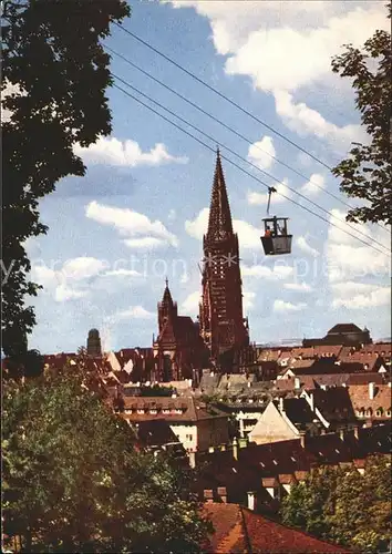 Seilbahn Schlossberg Freiburg im Breisgau Muenster / Bahnen /