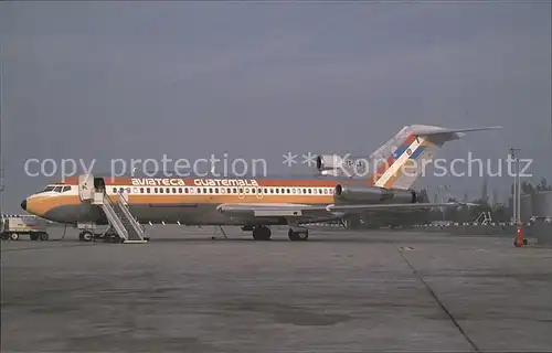 Flugzeuge Zivil Aviateca Boeing 727 25C TG ALA Kat. Flug
