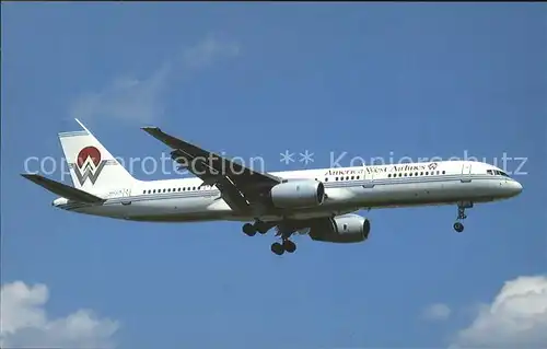 Flugzeuge Zivil America West Airlines Boeing757 200 N602RC Kat. Flug