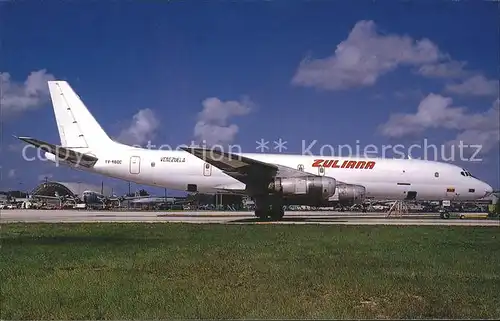 Flugzeuge Zivil Zuliana Venezuela McDDouglas DC 8F 54 YV 460C c n 45640 Kat. Flug