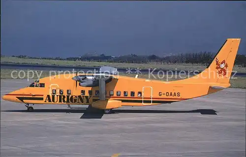 Flugzeuge Zivil Aurigny Shorts 360 G OAAS c n 3648 Kat. Flug