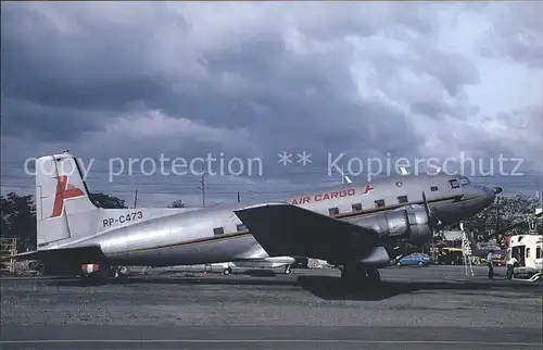 Flugzeuge Zivil Air Cargo Douglas DC 3S RP C473 Kat. Flug