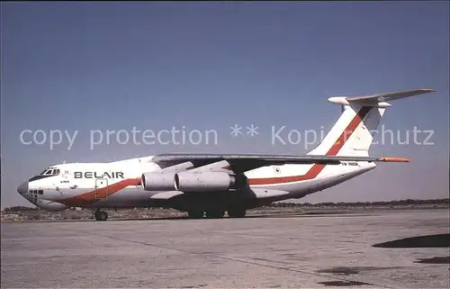 Flugzeuge Zivil Belair Iljuschin IL 76D EW 76836 Kat. Flug