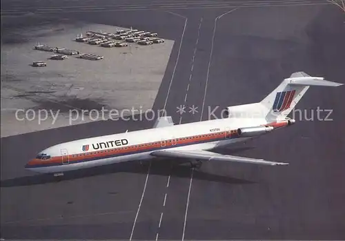 Flugzeuge Zivil United Airlines Boeing 727 222 Advanced N727OU c n 21417 Kat. Flug