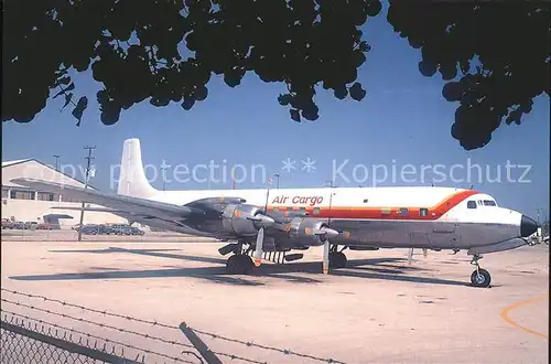 Flugzeuge Zivil Antillas Air Cargo Douglas DC7CF N3775U c n 45158 744  Kat. Flug