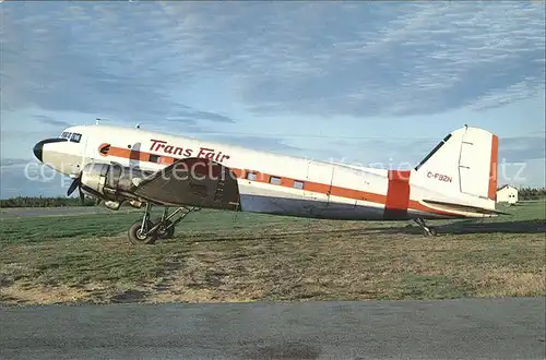 Flugzeuge Zivil Trans Fair Douglas C 47A C FBZN Kat. Flug