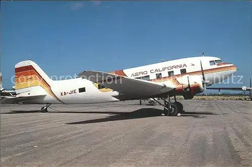 Flugzeuge Zivil Aero California Douglas DC3C XA JIE  Kat. Flug