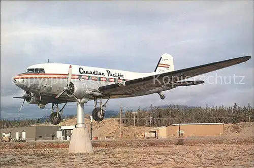 Flugzeuge Zivil Canadian Pacific Douglas C 47 CF CPY  Kat. Flug