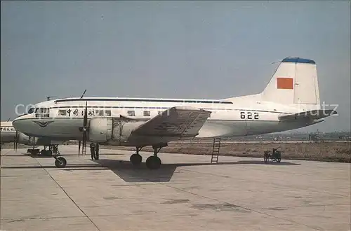 Flugzeuge Zivil 622 CAAC Ilyushin IL 14 Kat. Flug