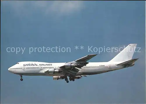 Flugzeuge Zivil National Airlines Boeing 747 243B N358AS Kat. Flug