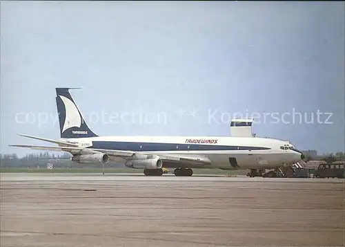 Flugzeuge Zivil Tradewinds Boeing 707 G BFEG  Kat. Flug