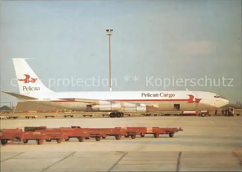 Flugzeuge Zivil Pelican Cargo Boeing 707 G BPAT  Kat. Flug