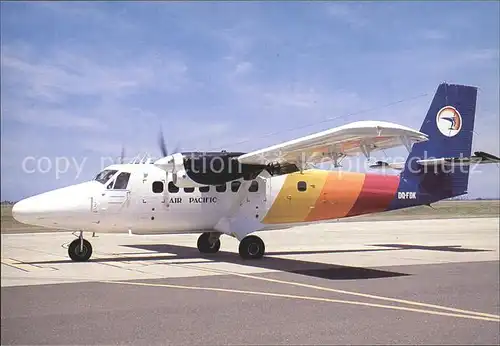 Flugzeuge Zivil Air Pacific Twin Otter DQ FDK Kat. Flug