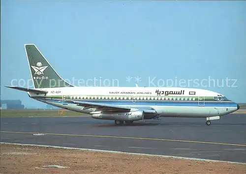 Flugzeuge Zivil Saudi Arabian Airlines Boeing 737 268 HZ AGR Kat. Flug