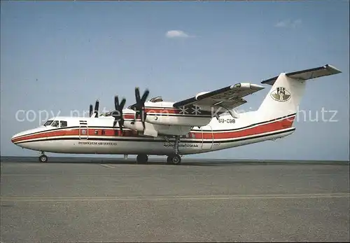 Flugzeuge Zivil Petroleum Air Services DHC 7 102 SU CBB  Kat. Flug