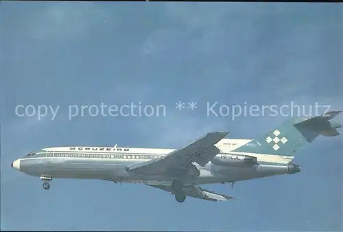 Flugzeuge Zivil Cruzeiro Brasil B 727 25 18968 PP CJL Kat. Flug