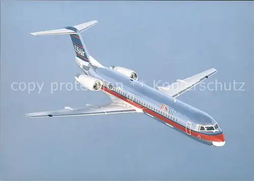 Flugzeuge Zivil US Air Fokker 100 N853US Kat. Flug