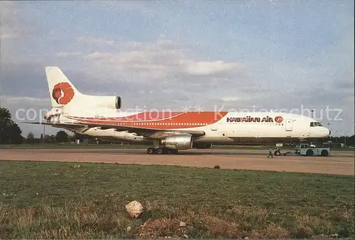 Flugzeuge Zivil Hawaiian Air Lockheed L1011 1 TriStar N766BE c n 1112 Kat. Flug