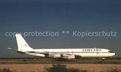 Flugzeuge Zivil Aero Asia Boeing 707 3K1C YR ABB c n 20804 883 Kat. Flug