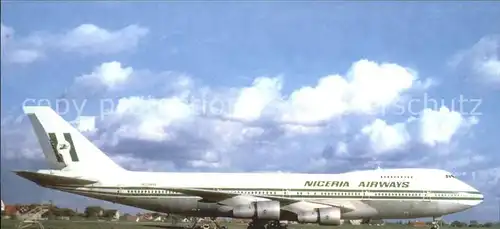 Flugzeuge Zivil Nigeria Airways B747 2B4B combi N204AE c n 21099 Kat. Flug