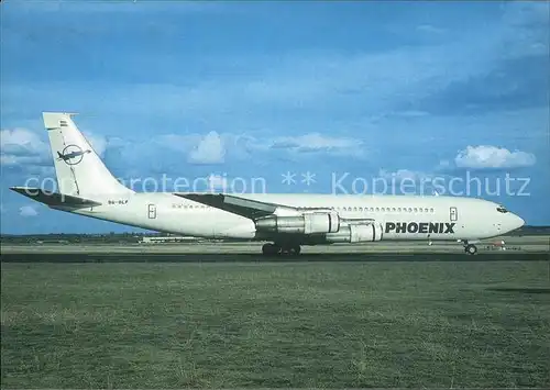Flugzeuge Zivil Phoenix Boeing 707 379C 9G OLF cn 19821  Kat. Flug