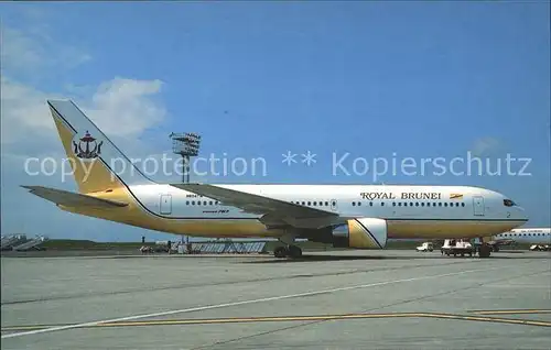 Flugzeuge Zivil Royal Brunei Boeing 767 231ER N6041W Kat. Flug