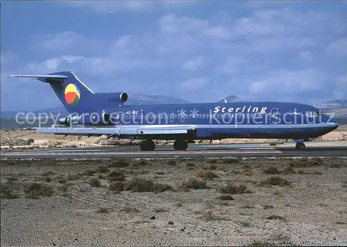 Flugzeuge Zivil Sterling Boeing B 727 200 OY SEZ  Kat. Flug