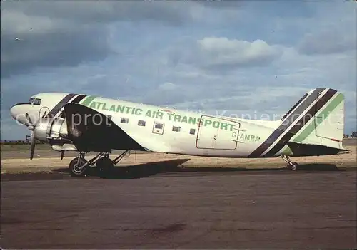 Flugzeuge Zivil Atlantic Air Transport Douglas DC 3 G AMRA c n 26735 Kat. Flug