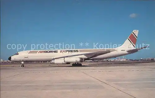 Flugzeuge Zivil Airborne Express McDonnell Douglas DC 8 62 F Kat. Flug