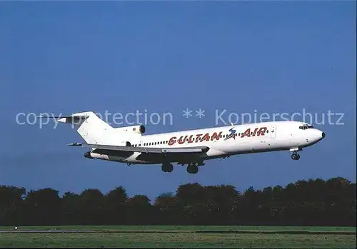 Flugzeuge Zivil Sultan Air Boeing 727 200 TC JUC Kat. Flug