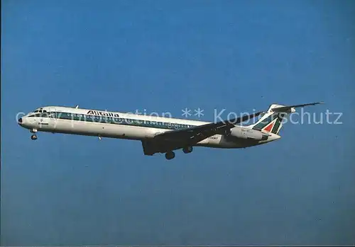 Flugzeuge Zivil Alitalia D 82 I DAWP Kat. Flug