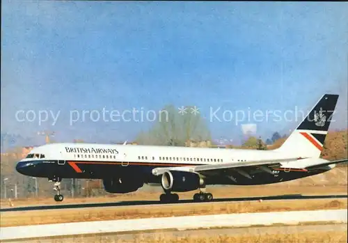 Flugzeuge Zivil British Airways Boeing 757  Kat. Flug