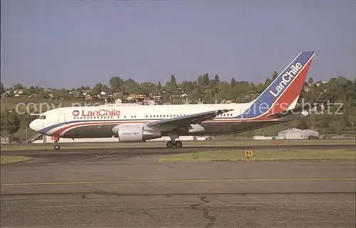 Flugzeuge Zivil Lan Chile Boeing B767 216ER CC CJU c n 23623 Kat. Flug