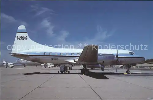 Flugzeuge Zivil Sierra Pacific Convair 580 N73121 c n 35  Kat. Flug