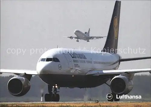 Lufthansa Airbus A310 200 Kat. Flug