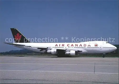 Flugzeuge Zivil Air Canada Boeing 747 133 C FTOC c n 20015 144 Kat. Flug