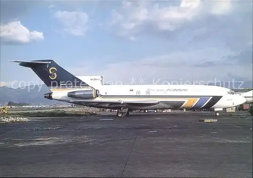 Flugzeuge Zivil Lineas Aereas Suramericanas Colombia Boeing 727 25 HK 3814X c n 18270 79 Kat. Flug