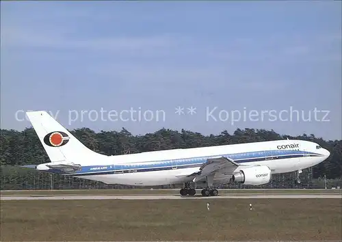 Flugzeuge Zivil Conair A300B4 120 OY CNK c n 094 Kat. Flug