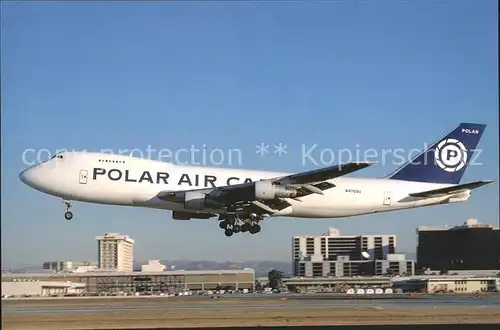 Flugzeuge Zivil Polar Air Cargo Boeing 747 121 F N4703U cn unknown Kat. Flug