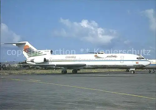 Flugzeuge Zivil Islena Colombia Boeing 727 200 HK 3871X  Kat. Flug